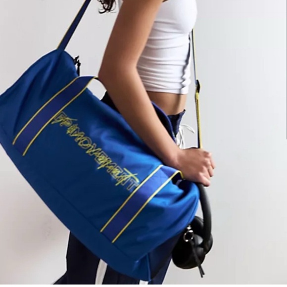 FP Movement Blue and Yellow Travel Bag NWT - Picture 1 of 7